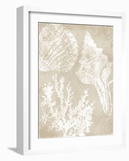 Neutral Coral II-Carol Robinson-Framed Art Print