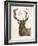 Neutral Deer I-Gwendolyn Babbitt-Framed Art Print