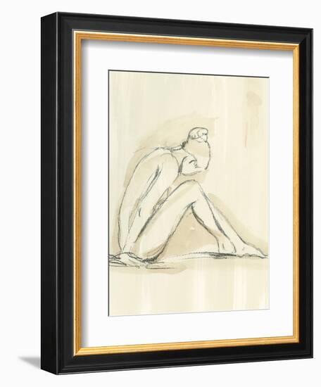 Neutral Figure Study I-Ethan Harper-Framed Art Print