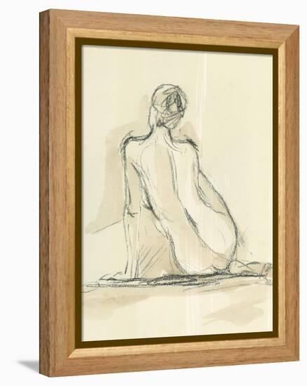 Neutral Figure Study III-Ethan Harper-Framed Stretched Canvas