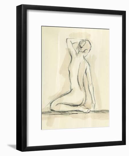 Neutral Figure Study IV-Ethan Harper-Framed Art Print