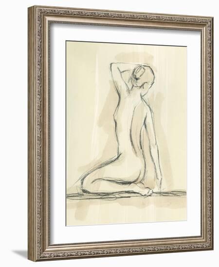 Neutral Figure Study IV-Ethan Harper-Framed Art Print