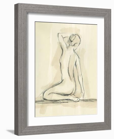 Neutral Figure Study IV-Ethan Harper-Framed Art Print