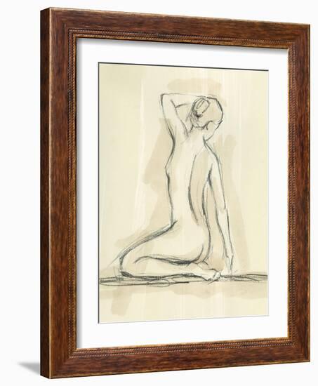 Neutral Figure Study IV-Ethan Harper-Framed Art Print