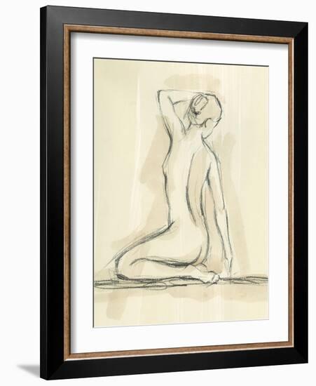 Neutral Figure Study IV-Ethan Harper-Framed Art Print