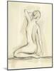 Neutral Figure Study IV-Ethan Harper-Mounted Art Print