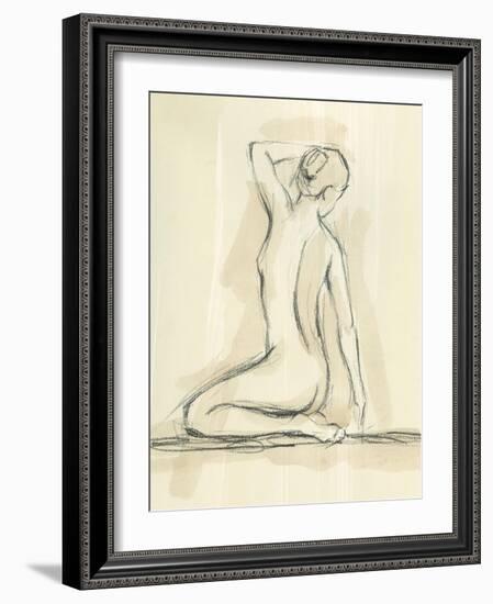 Neutral Figure Study IV-Ethan Harper-Framed Art Print