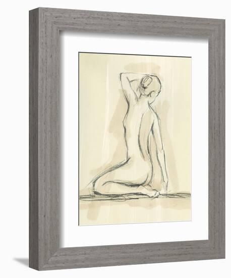 Neutral Figure Study IV-Ethan Harper-Framed Premium Giclee Print