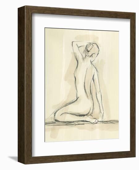 Neutral Figure Study IV-Ethan Harper-Framed Premium Giclee Print