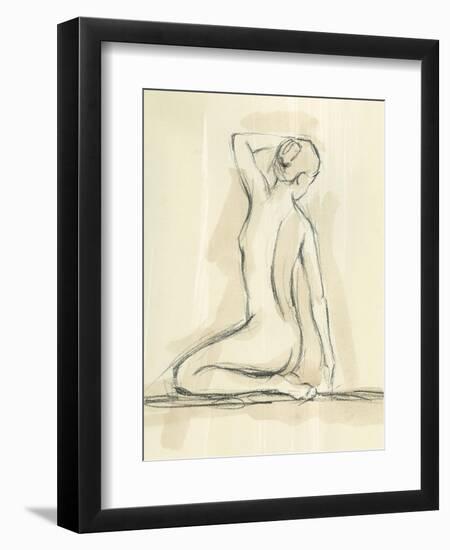 Neutral Figure Study IV-Ethan Harper-Framed Premium Giclee Print