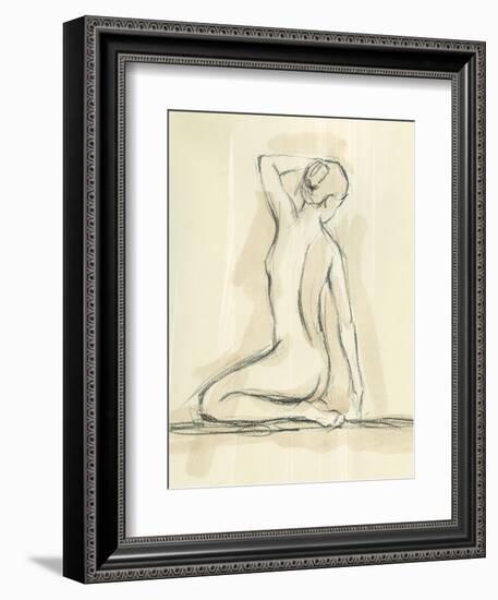 Neutral Figure Study IV-Ethan Harper-Framed Premium Giclee Print