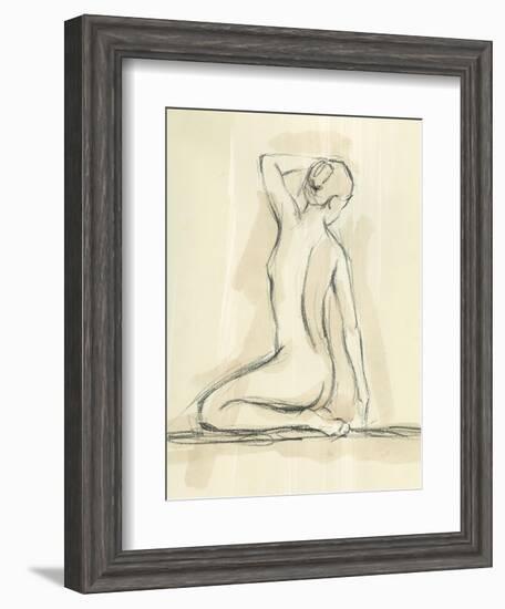 Neutral Figure Study IV-Ethan Harper-Framed Art Print