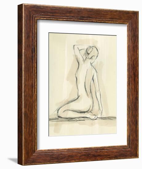 Neutral Figure Study IV-Ethan Harper-Framed Art Print