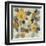 Neutral Floral Beige II Yellow Flowers-Silvia Vassileva-Framed Art Print