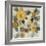 Neutral Floral Beige II Yellow Flowers-Silvia Vassileva-Framed Art Print