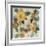 Neutral Floral Beige II Yellow Flowers-Silvia Vassileva-Framed Art Print