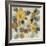 Neutral Floral Beige II Yellow Flowers-Silvia Vassileva-Framed Art Print