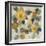 Neutral Floral Beige II Yellow Flowers-Silvia Vassileva-Framed Art Print