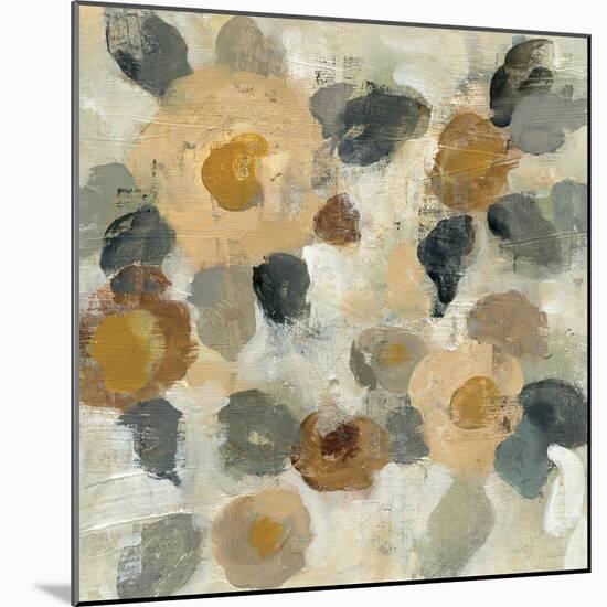 Neutral Floral Beige II-Silvia Vassileva-Mounted Art Print