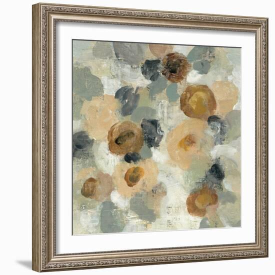 Neutral Floral Beige III-Silvia Vassileva-Framed Art Print