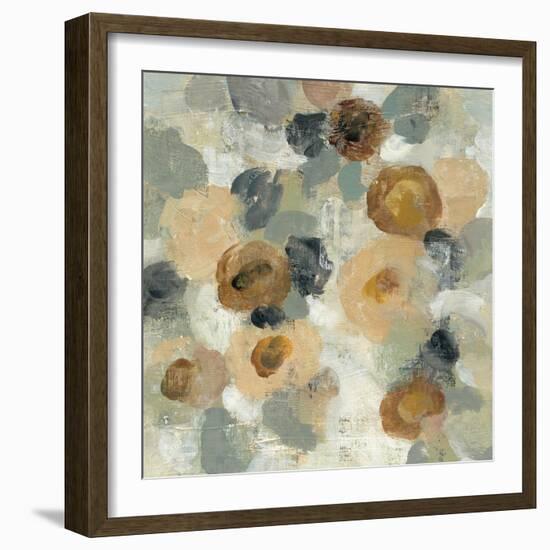 Neutral Floral Beige III-Silvia Vassileva-Framed Art Print