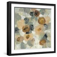Neutral Floral Beige III-Silvia Vassileva-Framed Art Print