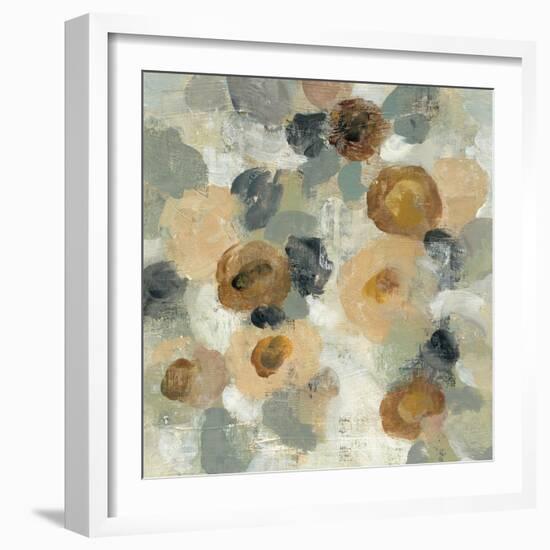 Neutral Floral Beige III-Silvia Vassileva-Framed Art Print