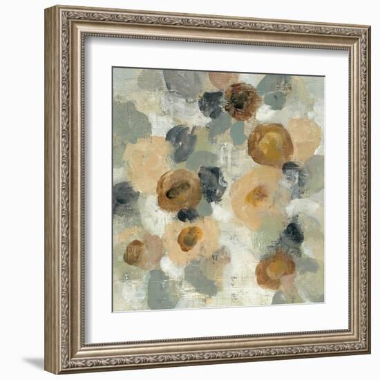 Neutral Floral Beige III-Silvia Vassileva-Framed Art Print