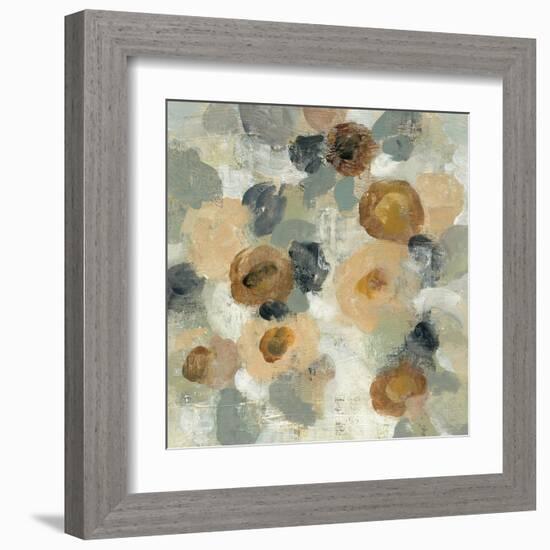 Neutral Floral Beige III-Silvia Vassileva-Framed Art Print