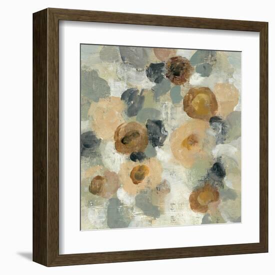 Neutral Floral Beige III-Silvia Vassileva-Framed Art Print