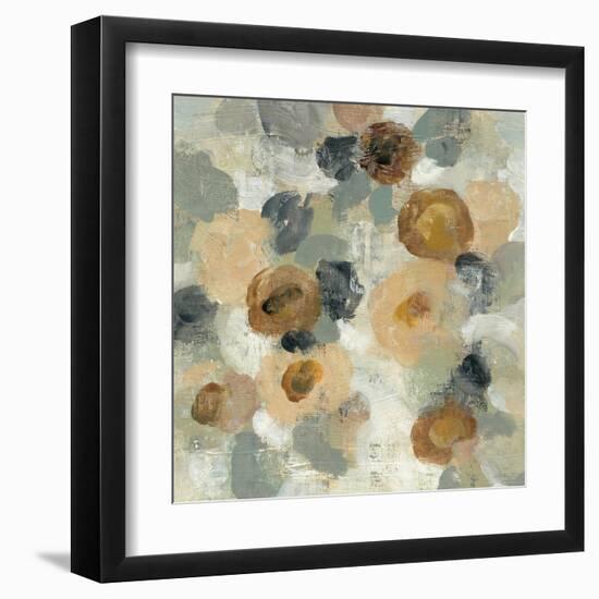 Neutral Floral Beige III-Silvia Vassileva-Framed Art Print