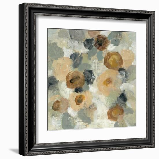 Neutral Floral Beige III-Silvia Vassileva-Framed Art Print