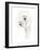 Neutral Floral Gesture VII-June Erica Vess-Framed Premium Giclee Print