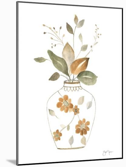 Neutral Floral I-Janet Tava-Mounted Art Print