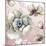 Neutral Flowers on Pink II-Elizabeth Medley-Mounted Art Print