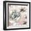 Neutral Flowers on Pink II-Elizabeth Medley-Framed Art Print