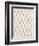 Neutral Lattice I-June Vess-Framed Premium Giclee Print