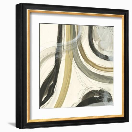 Neutral Lines II-June Vess-Framed Art Print