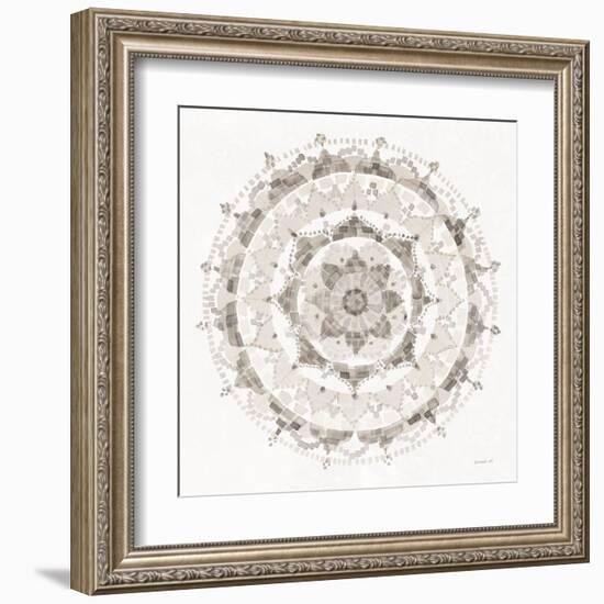 Neutral Mandala-Danhui Nai-Framed Art Print