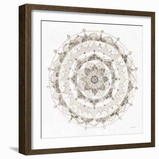 Neutral Mandala-Danhui Nai-Framed Art Print