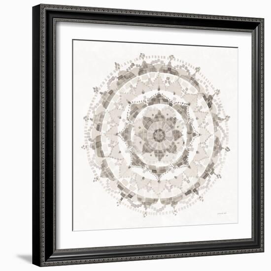 Neutral Mandala-Danhui Nai-Framed Art Print