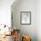 Neutral Minimalism I-Jennifer Goldberger-Framed Art Print displayed on a wall