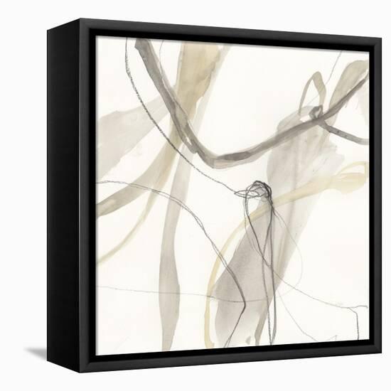 Neutral Momentum III-Jennifer Goldberger-Framed Stretched Canvas