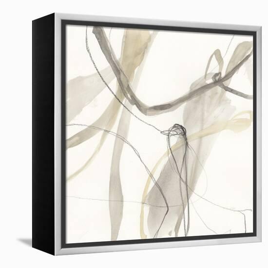 Neutral Momentum III-Jennifer Goldberger-Framed Stretched Canvas