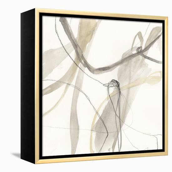 Neutral Momentum III-Jennifer Goldberger-Framed Stretched Canvas