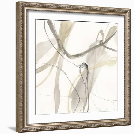 Neutral Momentum III-Jennifer Goldberger-Framed Art Print