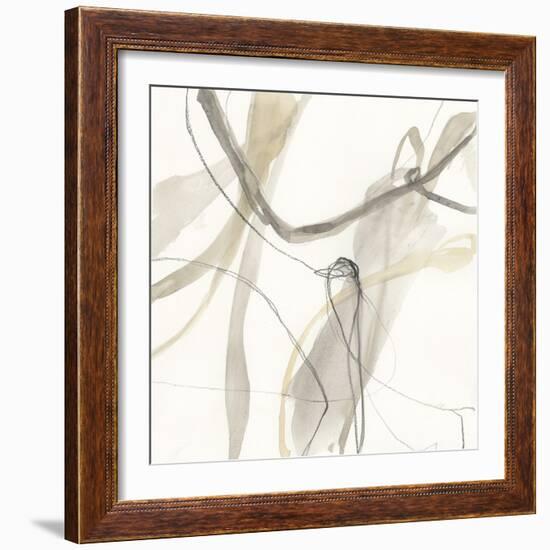 Neutral Momentum III-Jennifer Goldberger-Framed Art Print