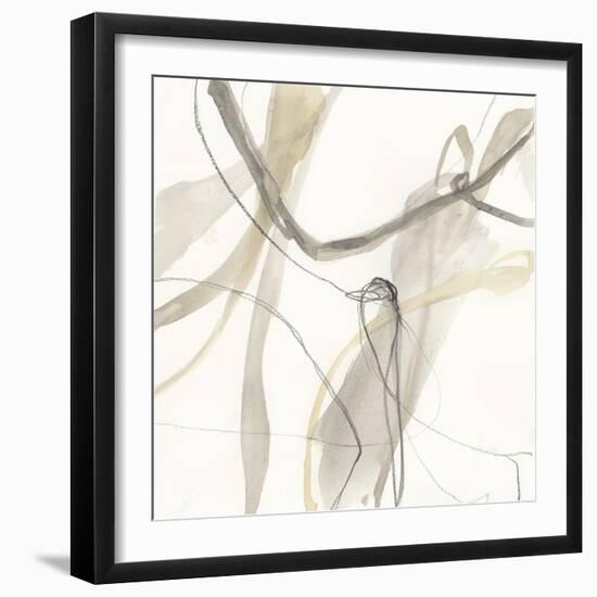 Neutral Momentum III-Jennifer Goldberger-Framed Art Print