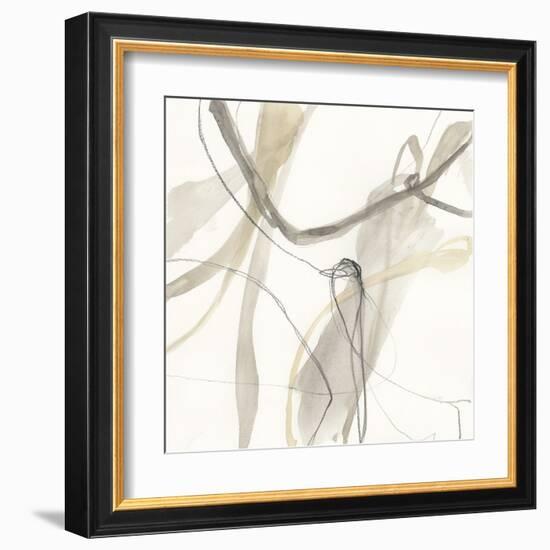 Neutral Momentum III-Jennifer Goldberger-Framed Art Print