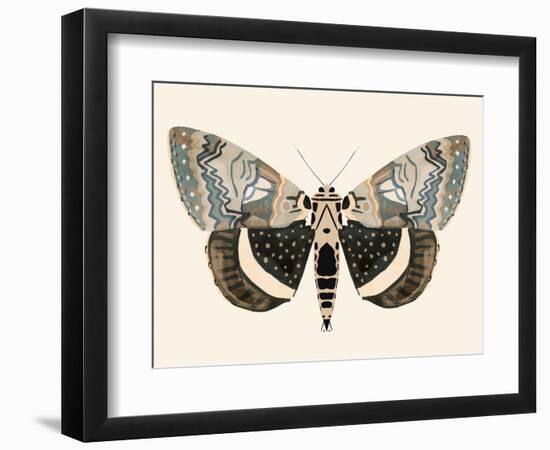 Neutral Moth I-Victoria Barnes-Framed Premium Giclee Print